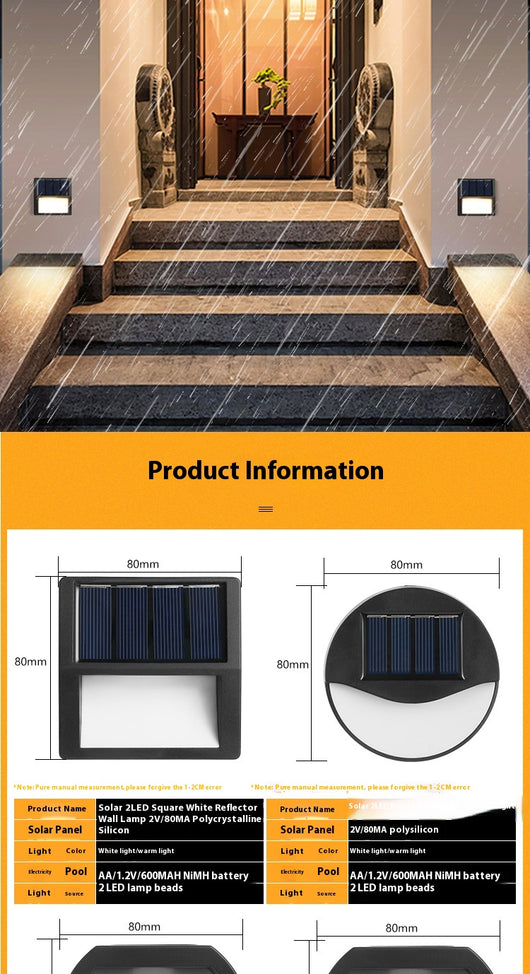 Lámpara Solar de Jardín para Exteriores - Image 12