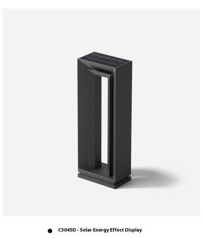 Lámpara Solar Cuadrada para Jardín - Iluminación Exterior Impermeable - Image 10