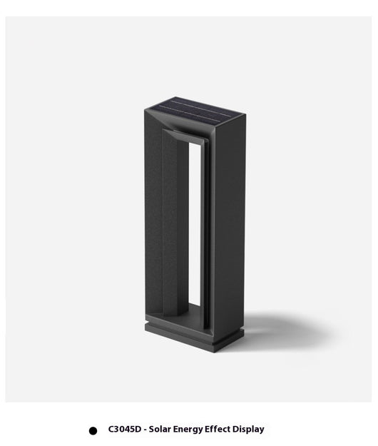 Lámpara Solar Cuadrada para Jardín - Iluminación Exterior Impermeable - Image 10