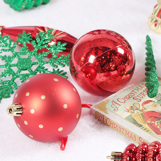 Set de 88 Bolas Navideñas Decorativas - Image 9