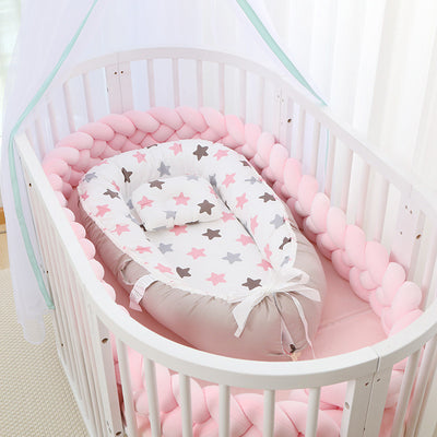 Cuna Portátil Plegable con Colchón Desmontable y Lavable - Diseño Ergonómico Antipreión - Image 11