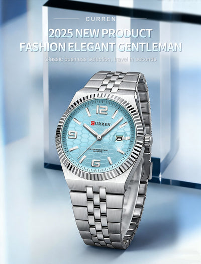 Reloj de Negocios para Hombre con Esfera Redonda - Image 33