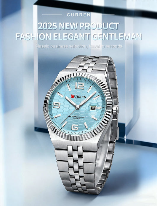 Reloj de Negocios para Hombre con Esfera Redonda - Image 33