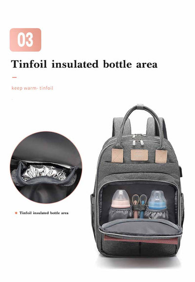 Mochila de Gran Capacidad para Mamás - Bolso Organizador de Viajes - Image 15