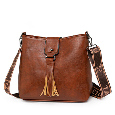 Bolso Retro de Cuero para Mujer - Bandolera Estilo Vintage - Image 6