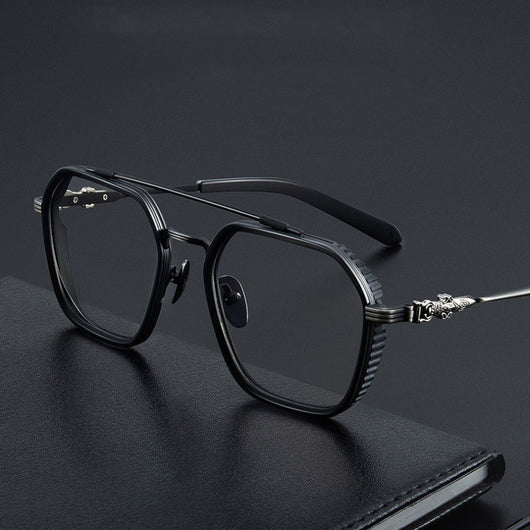 Gafas Retro Doble Rayo para Miopía - Image 3