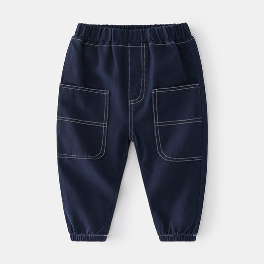 Pantalones para Niños Modernos de Cintura Media - Diseño Elegante y Cómodo - Image 10