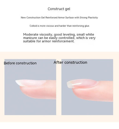 Gel Base Multiusos para Extensiones de Uñas con Moldeado Estructurado - Image 7