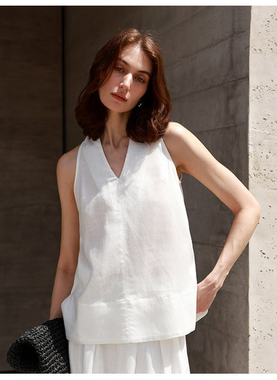 Top Halter Mujer Tirantes Finos para Verano - Blusa Fresca y Versátil - Image 20