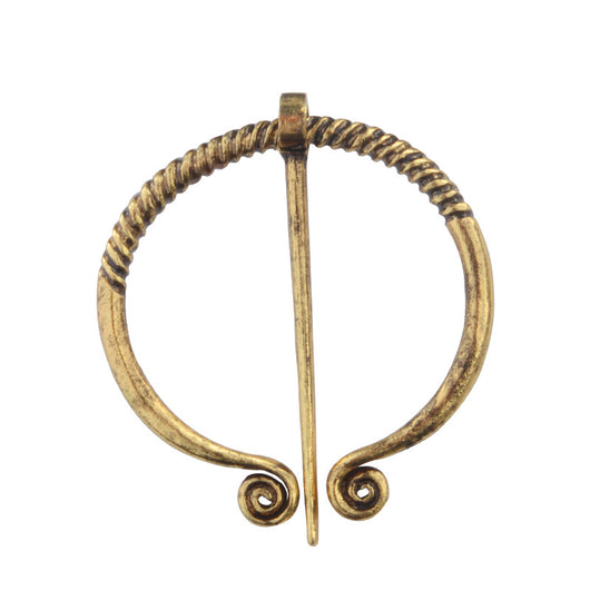 Chal Capa Grueso Alargado con Broche Decorativo - Image 6