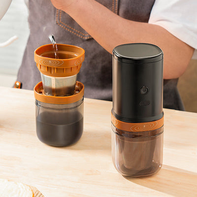 Cafetera Portátil 2 en 1: Molienda y Preparación para Viajes - Image 10