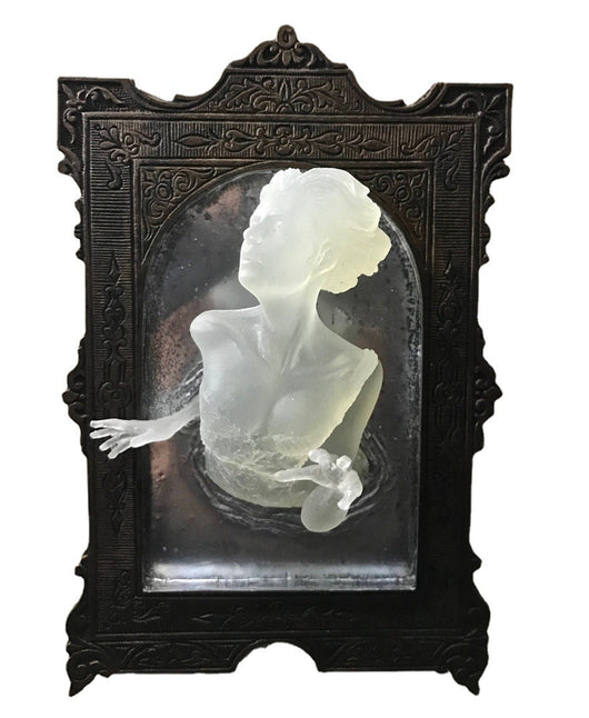 Espejo Luminoso Ghost Resin con Cruz - Decoración Brillante de Pared - Image 13