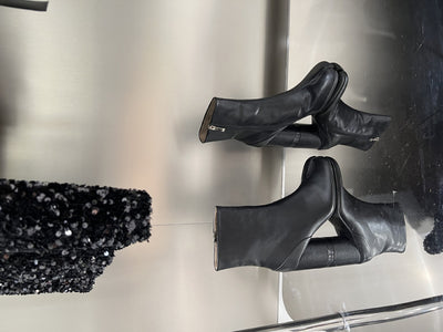 Botas Altas con Tacón Grueso y Punta Abierta para Mujer - Image 5