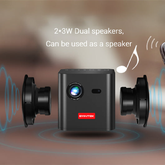 Proyector Portátil Mini 4K Recargable DLP