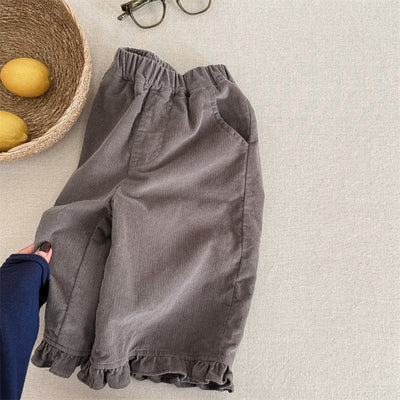 Pantalones de Pana Casual para Niñas - Comodidad y Estilo - Image 25