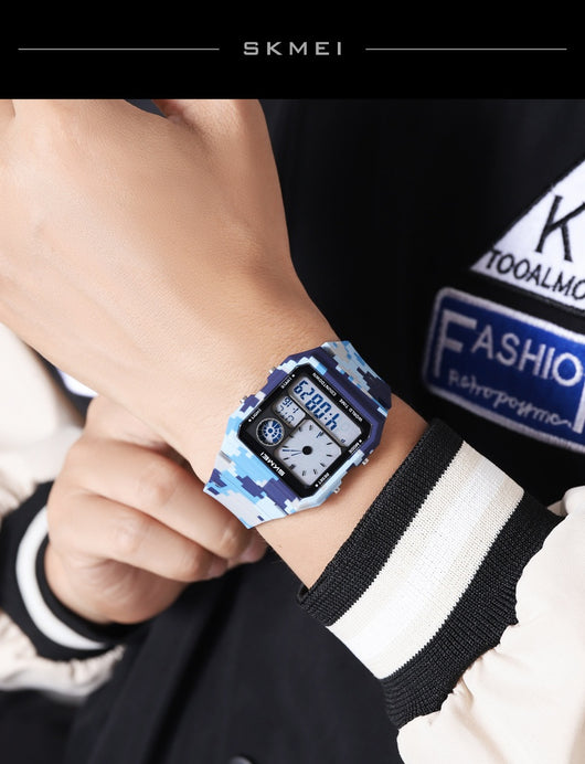 Reloj Deportivo Electrónico Resistente al Agua Multifuncional para Hombre - Image 15