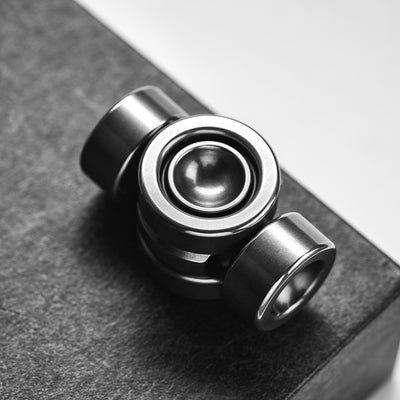 Giroscopio de Dedo Aleación Negra - Juguete Antiestrés de Tecnología Metal - Image 14