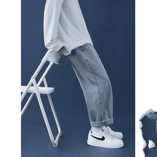 Pantalones Rectos Sueltos de Verano - Pierna Ancha Cómoda
