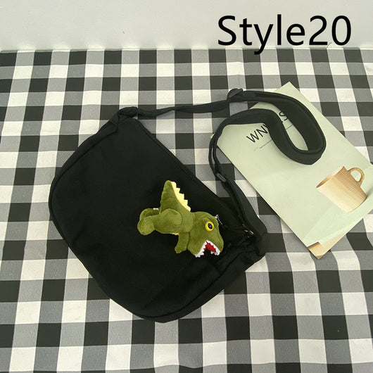 Bolsa Mensajero de Lona para Hombre - Bolso de Hombro Ligero y Versátil - Image 21