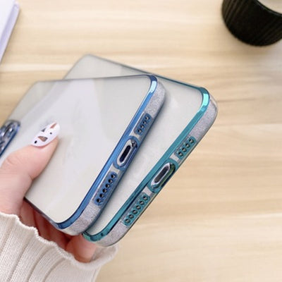 Funda Transparente Antiimpacto con Acabado Electrochapado - Image 5