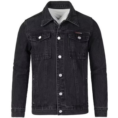 Chaqueta Denim Coreana Slim Fit para Hombre - Image 9