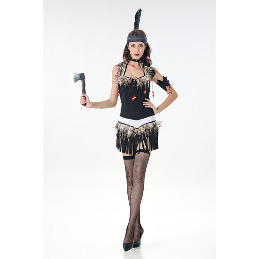 Disfraz de Guerrera Indígena para Cosplay y Eventos