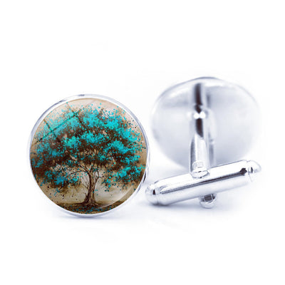 Gemelos Árbol de la Vida en Piedra del Tiempo - Image 12