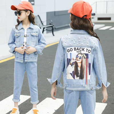 Chaqueta Denim para Niñas - Estilo Clásico y Versátil - Image 4