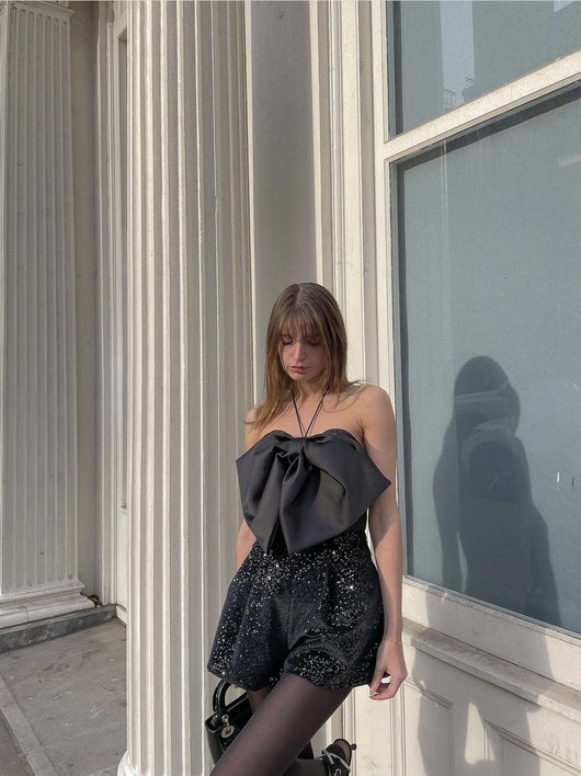Enterizo Negro de Cintura Alta para Mujer - Diseño Exclusivo - Image 10