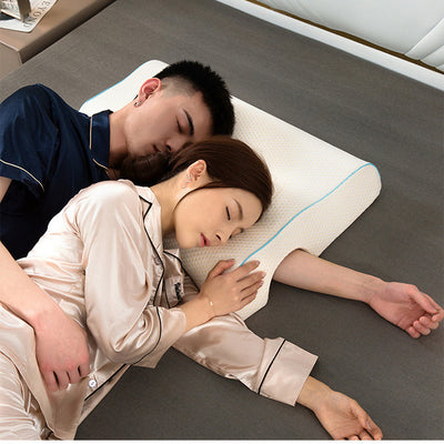 Almohada de Espuma Viscoelástica para Parejas con Soporte Cervical Anti-Entumecimiento - Image 6