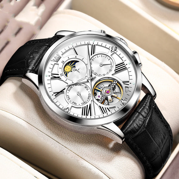 Reloj Automático Mecánico para Hombre Estilo Casual