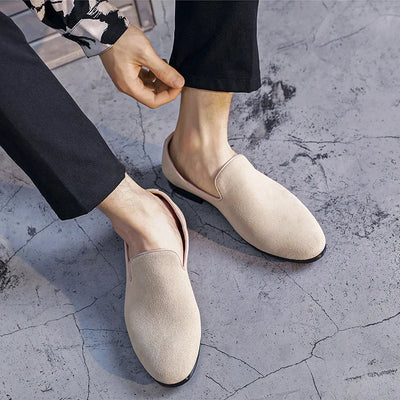Zapatos de Ante para Hombre Punta Aguda Estilo Británico Versátil - Image 14
