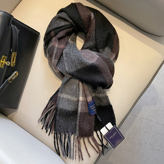 Bufanda de Lana para Hombre Invierno Multicolor - Diseño Moderno - Image 11