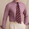 Camisa Business Casual Retro de Algodón con Cuello Windsor - Slim Fit Transpirable