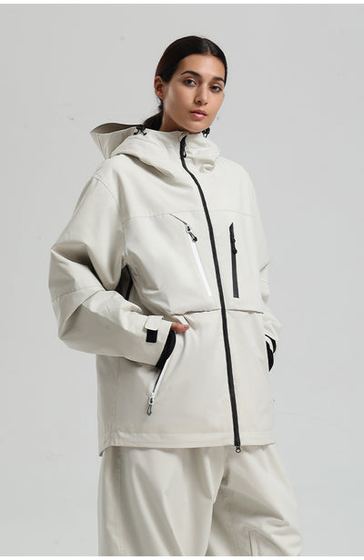 Abrigo de Esquí Acolchado Transpirable Impermeable - Image 23