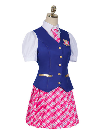 Uniforme Escolar Elegante: Blusa y Falda Plisada Estilo Colegiala - Image 4
