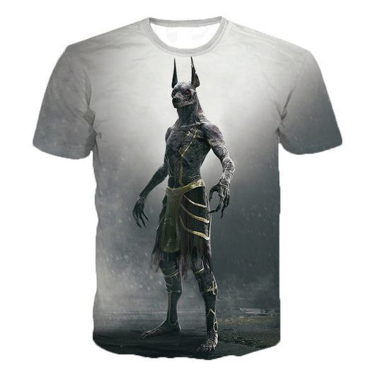 Camiseta Estampada en 3D de Manga Corta - Image 9