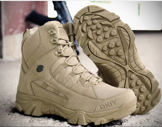 Botas Tácticas Impermeables para Senderismo y Terreno Desértico - Image 8