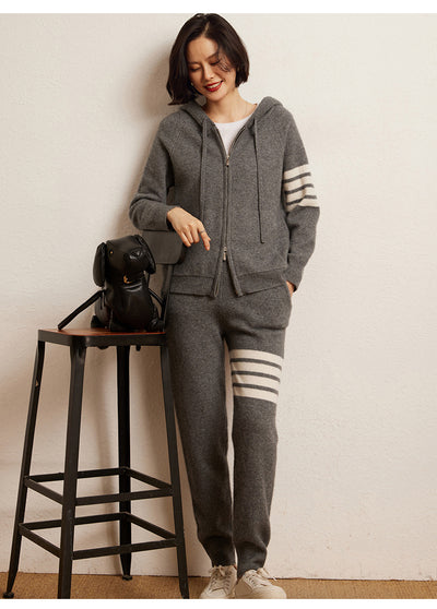 Conjunto de Pantalón y Suéter de Cachemira para Mujer - Image 16