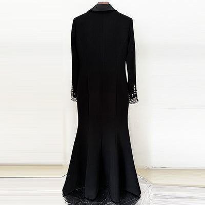 Vestido Fishtail con Cuello Tailored Star Fashion - Image 3
