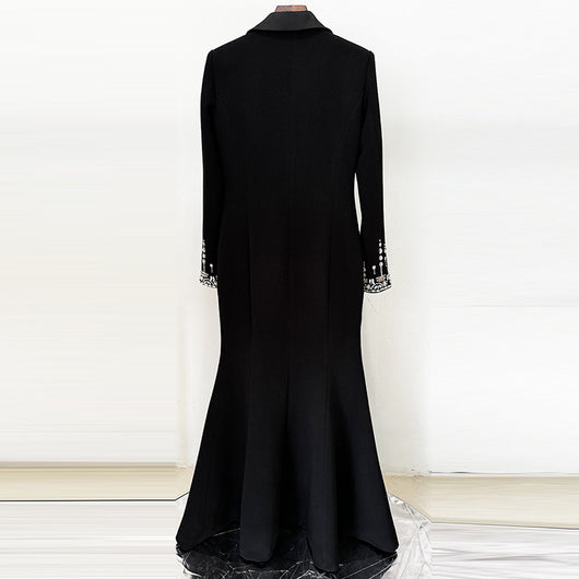Vestido Fishtail con Cuello Tailored Star Fashion - Image 3