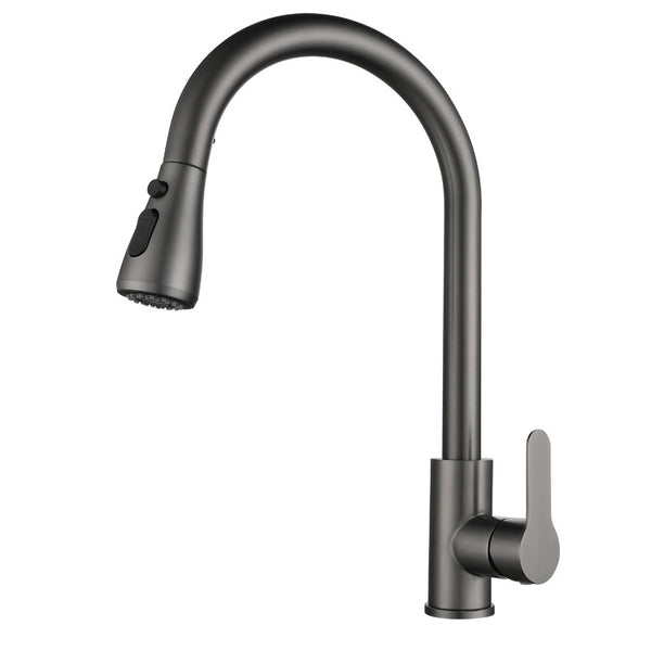 Grifo de Cocina Acero Inoxidable Retráctil Giratorio - Image 5