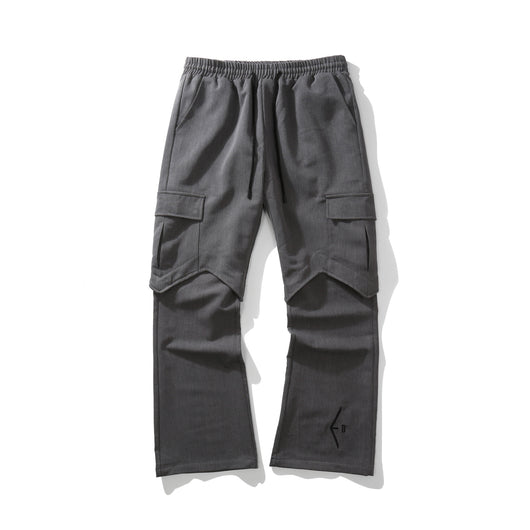 Pantalones Casuales Holgados con Bordados Urbanos para Hombre - Image 7