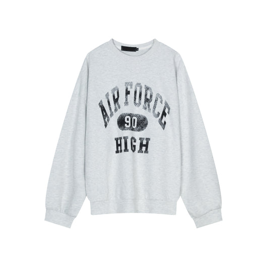 Sudadera Vintage con Estampado Alfabético para Hombre - Image 9