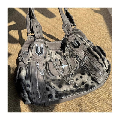 Bolso Bandolera Leopardo Retro Vintage - Estilo Subcultura - Image 18