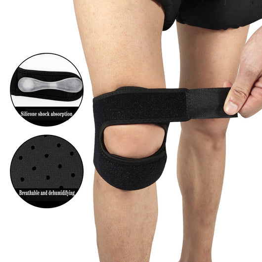 Cinturón de Compresión Patelar con Almohadillas de Silicona Deportiva - Image 9