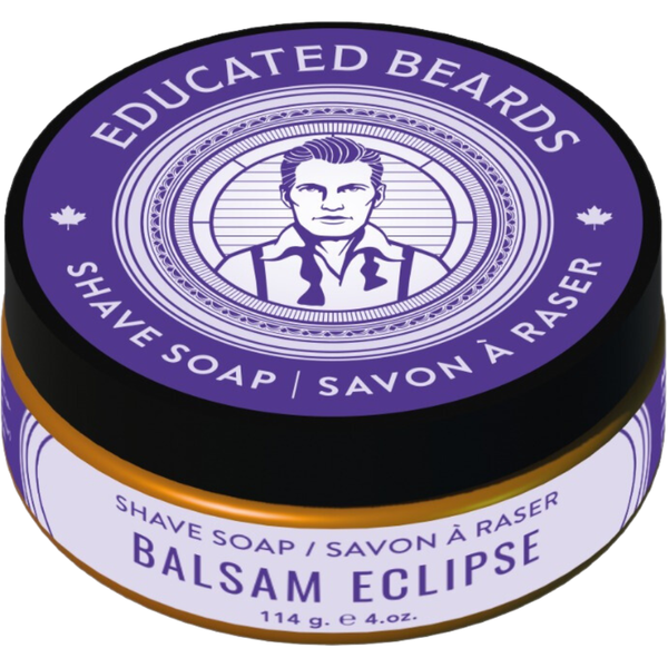 Educated Beards Balsam Eclipse Shave Soap 4 oz