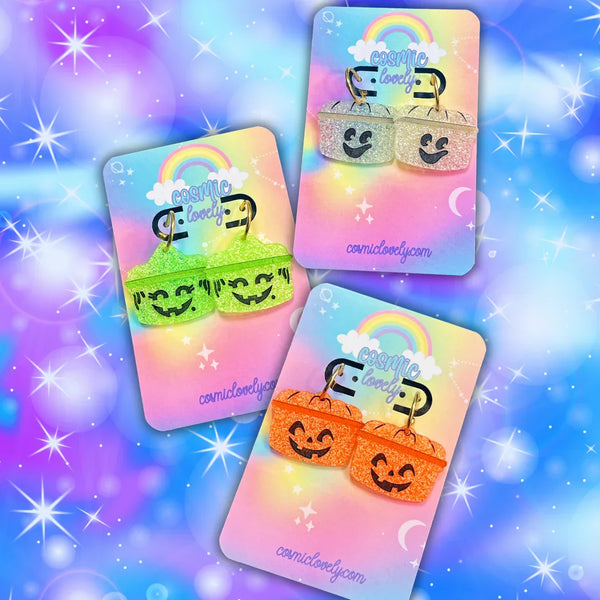 HALLOWEEN BUCKETS Earrings & More - Tekeno