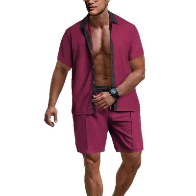 Conjunto de Vacaciones para Hombre: Camisa y Pantalones Cortos - Image 5