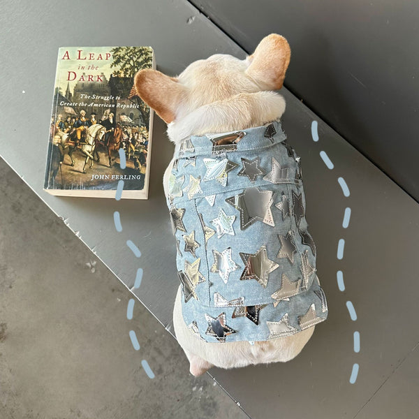 Chaleco Denim Fresco para Mascotas - Perros y Gatos Verano